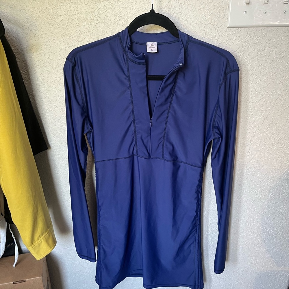 Women's Sailbee Long Sleeve rash guard shirt/dtess